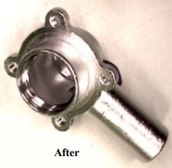 Electropolishing Case Study: Machined Casting Used in a Beverage Filling Application (After)